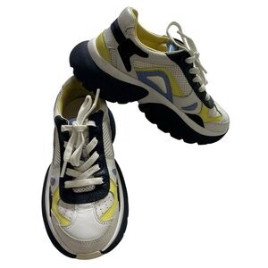 MAJE W20 Urban Leather Sneakers Size 35